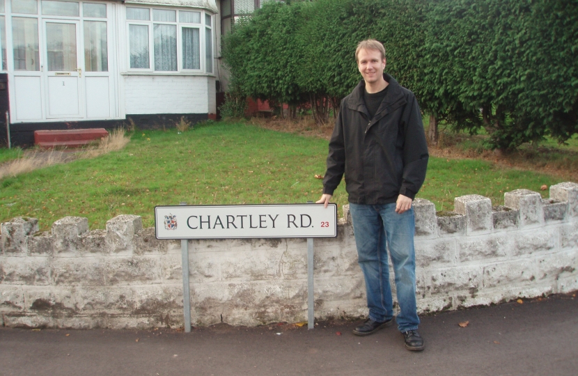 Matt on Chartley Road