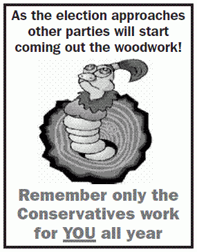 Remember only the tories work for YOU all year round!